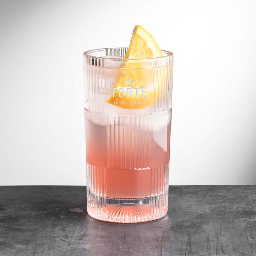 Corporate Gifts - Barware - Hiball Glasses - Blackwell Hiball - Deep Etch