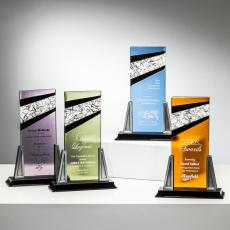 Employee Gifts - Lintel Rectangle Glass Award