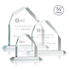 Employee Gifts - Austere Peak Clear Peaks Crystal Award