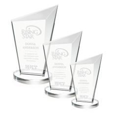Wiltshire Clear Peaks Crystal Award - Awards and Trophies