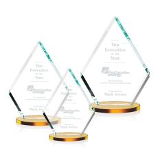 Canton Amber Crystal Award - Crystal Awards