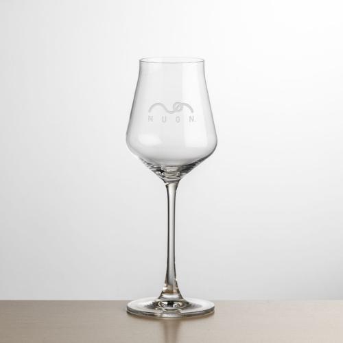 Corporate Gifts - Barware - Wine Glasses - Bretton Wine - Deep Etch