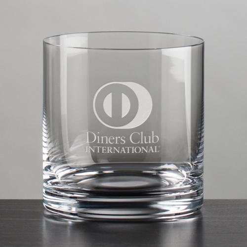 Corporate Gifts - Barware - On the Rocks Glasses - Franca OTR/DOF - Deep Etch