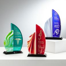 Employee Gifts - Parabatai Unique Glass Award