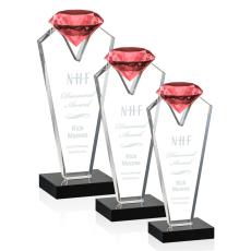 Employee Gifts - Endeavour Ruby Crystal Award