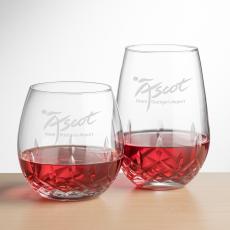 Templeton Stemless Wine - Deep Etch - Corporate Gifts