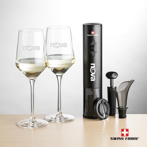 Corporate Gifts - Barware - Gift Sets - Swiss Force&reg; Opener Set & Tucson Wine