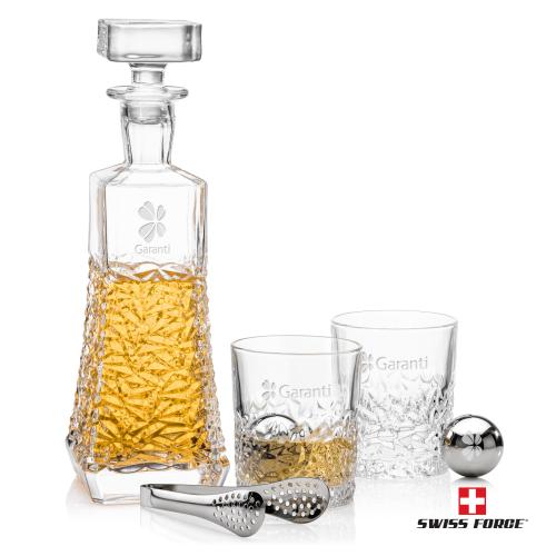 Corporate Gifts - Barware - Gift Sets - Burnell Decanter Set & Ice Balls
