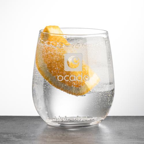 Corporate Gifts - Barware - On the Rocks Glasses - Gibson OTR - Deep Etch