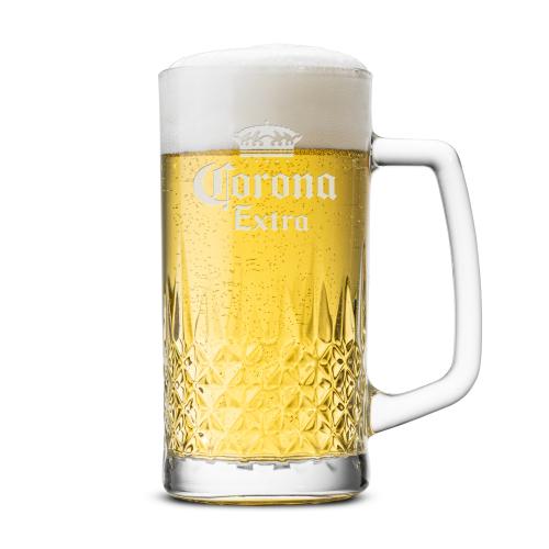 Corporate Gifts - Barware - Pilsners & Steins - Portland Beer Stein - Deep Etch