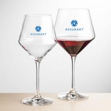 Tucson Burgundy Wine - Imprinted - Wine Glasses