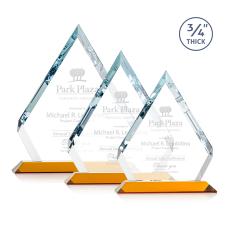 Apex Amber Diamond Crystal Award - Awards and Gifts