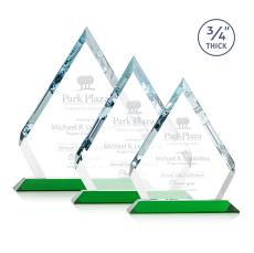 Apex Green Diamond Crystal Award - Awards and Gifts
