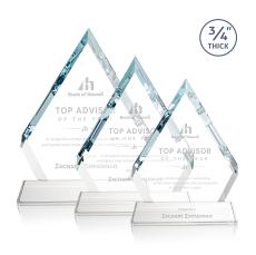 Apex Starfire on Newhaven Base Diamond Crystal Award - Awards and Gifts