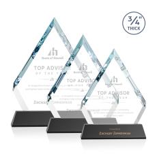 Apex Black on Newhaven Base Diamond Crystal Award - Diamond Awards