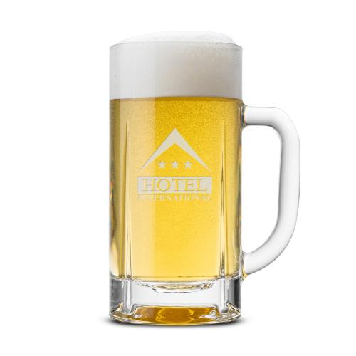 Corporate Gifts - Barware - Pilsners & Steins - Titan Beer Stein - Deep Etch