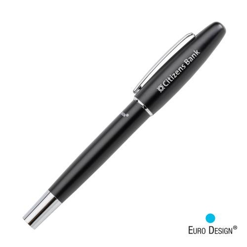 Promotional Products - Writing Instruments - Metal Pens - Euro Design&reg; Rumi Executive Rollerball Pen