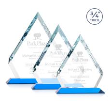 Apex Sky Blue  Diamond Crystal Award - Awards and Gifts