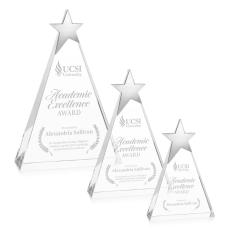 Eglinton Chrome Star Crystal Award - Awards and Trophies