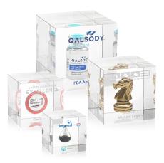 Embedment Square / Cube Acrylic Award - Desktop Awards