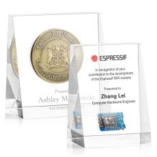 Embedment Rectangle Acrylic Award - Awards and Trophies