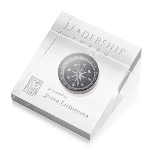 Awards and Trophies - Acrylic Awards - Embedment Rectangle Acrylic Award