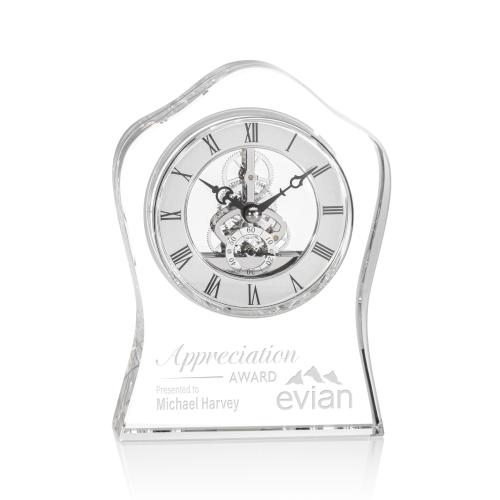 Awards and Trophies - Crystal Awards - Regatta Clock