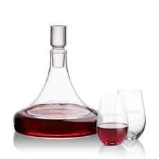 Ashby Decanter & Boston Stemless Wine - Barware