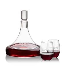 Ashby Decanter & Stanford Stemless Wine - Gift Sets