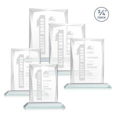 Messina Starfire Rectangle Crystal Award - Awards and Trophies