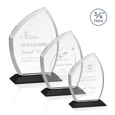 Daltry Black Peaks Crystal Award - Awards and Trophies