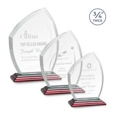 Daltry Rosewood Unique Crystal Award - Awards and Trophies