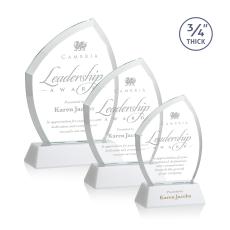 Daltry White on Newhaven Base Peaks Crystal Award - Awards and Trophies