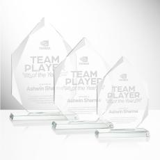 Weston Peaks Crystal Award - Awards and Trophies