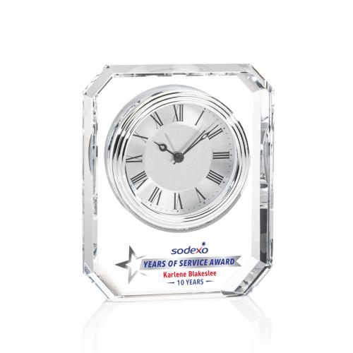 Awards and Trophies - Full Color Imprint - Westford Full Color Clock