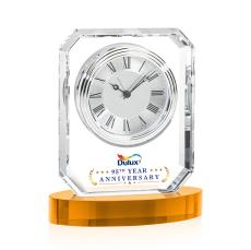 Westford Full Color Clock on Base - Awards and Trophies