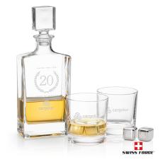 Hallsboro Decanter Set & Ice Cubes - Barware