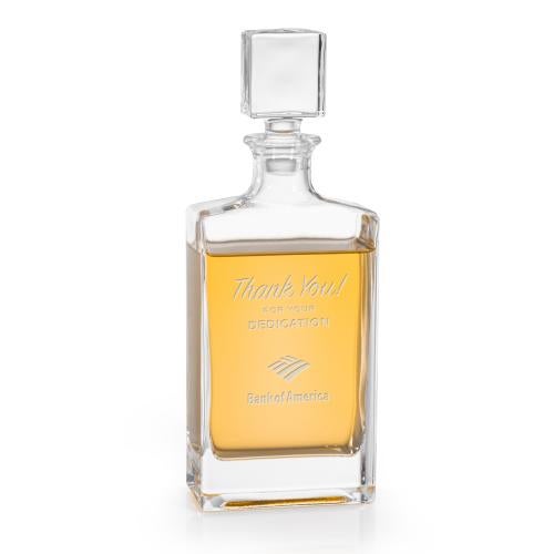 Corporate Gifts - Barware - Decanters - Hallsboro Decanter & Lid