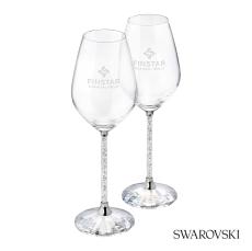 Swarovski Crystalline Wine Glasses (Set of 2) - Awards and Gifts