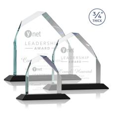 Austere Peak Black Peaks Crystal Award - Crystal Awards