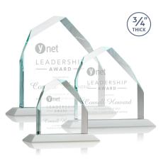 Austere Peak White Peaks Crystal Award - Crystal Awards