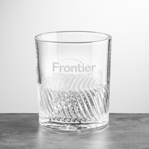 Corporate Gifts - Barware - On the Rocks Glasses - Drysdale DOF - Deep Etch
