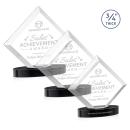 Belaire Black on Alberton Base Diamond Crystal Award
