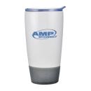 Celosia Double Wall Ceramic Tumbler w/Lid - 12oz
