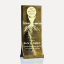 Cobalt Double Rectangle Glass Award