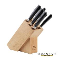 Employee Gifts - Scanpan Classic Knife Block Set - 6pc