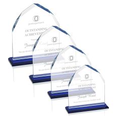 Montibello Blue  Peaks Crystal Award - Crystal Awards