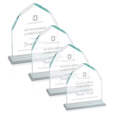 Montibello White  Peaks Crystal Award - Crystal Awards