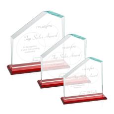 Fairmont Red  Peaks Crystal Award - Awards and Trophies