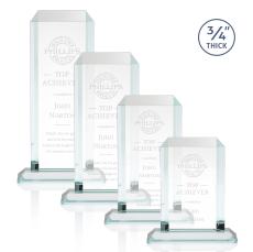 Dalton Clear Rectangle Crystal Award - Awards and Trophies